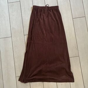 Cabela's Chocolate Brown Maxi Skirt